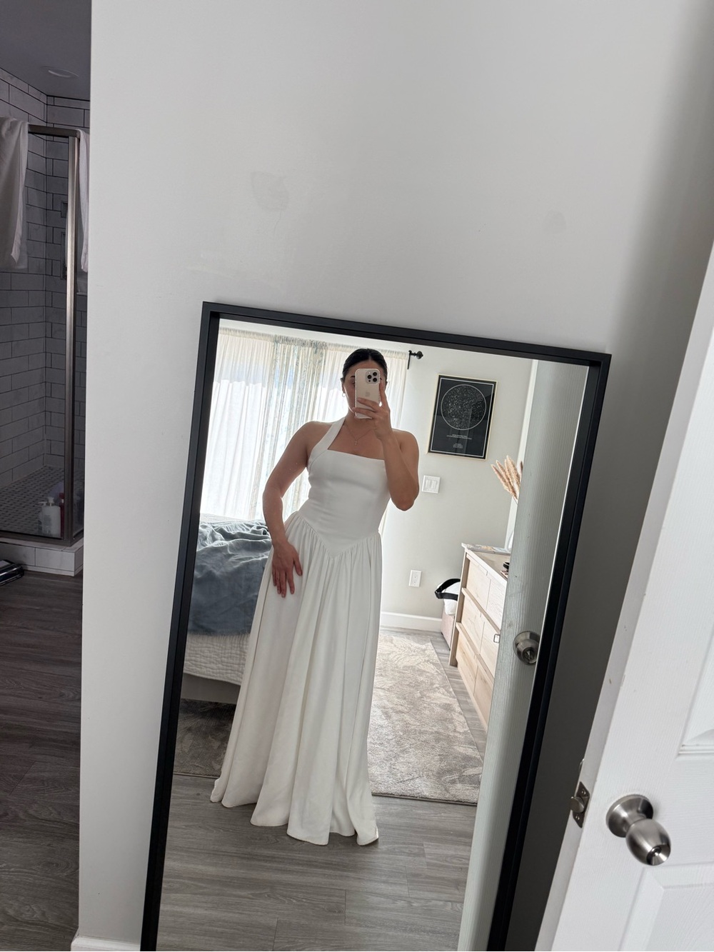 Heiress Beverly Hills Basque Waist Dress